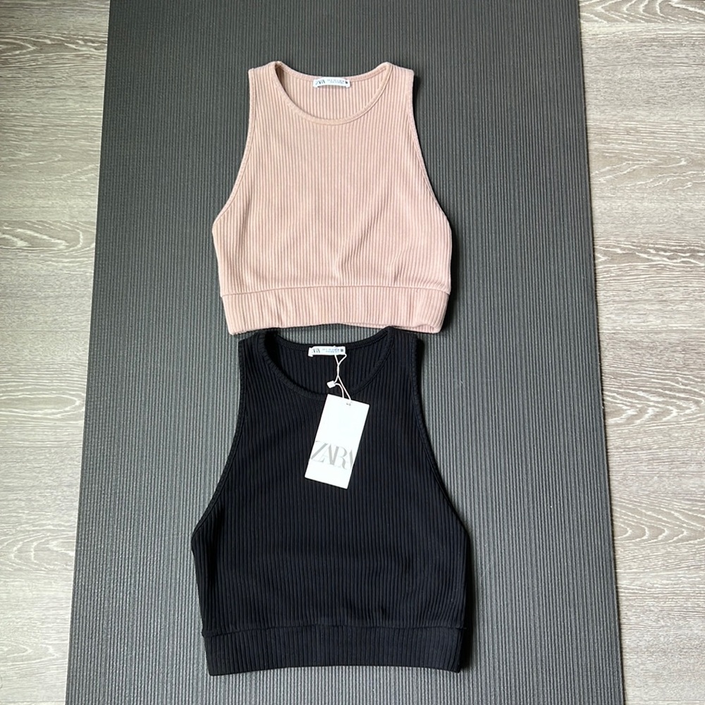 Zara Cropped Tank Top